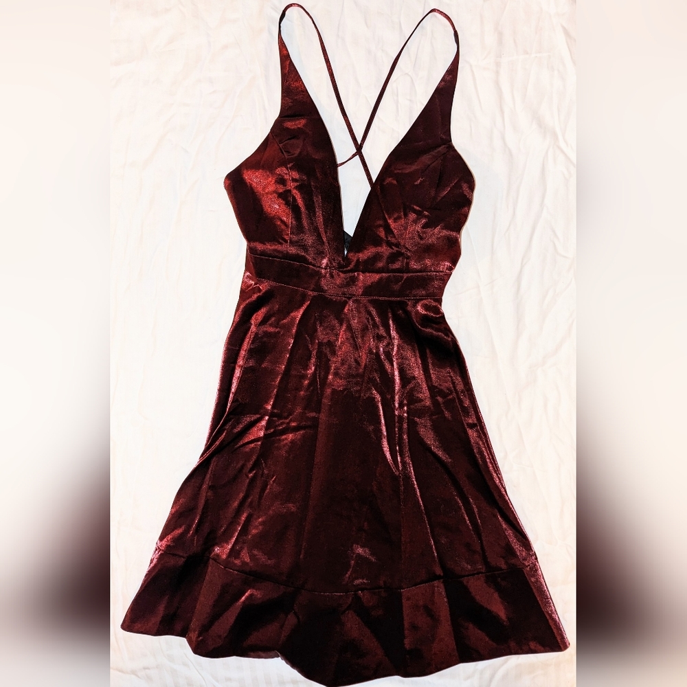 Jealous Tomato plunging neckline dress